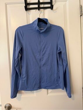 Running zip up sweater
